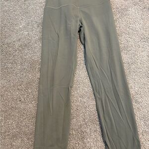 lululemon athletica Olive Green Leggings